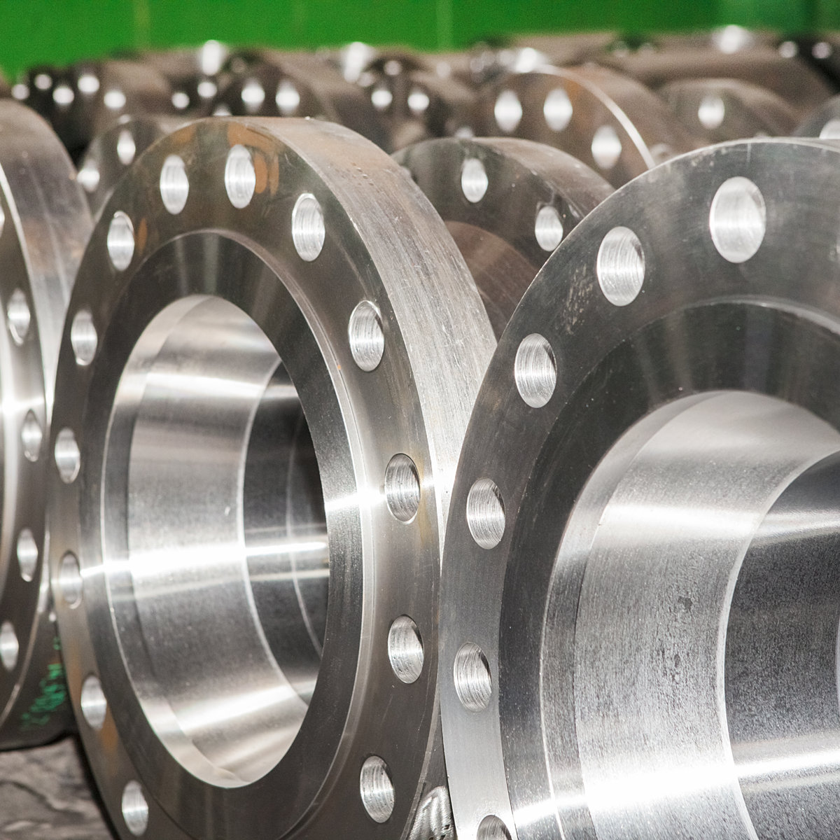 Industrial background from part of valves for power, oil or gas industry